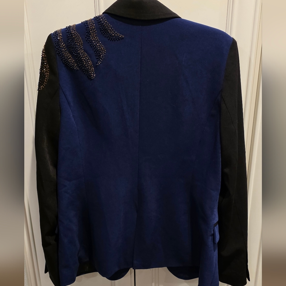 ARDEN B. | Sequined One-Button Blazer - Picture 5 of 6
